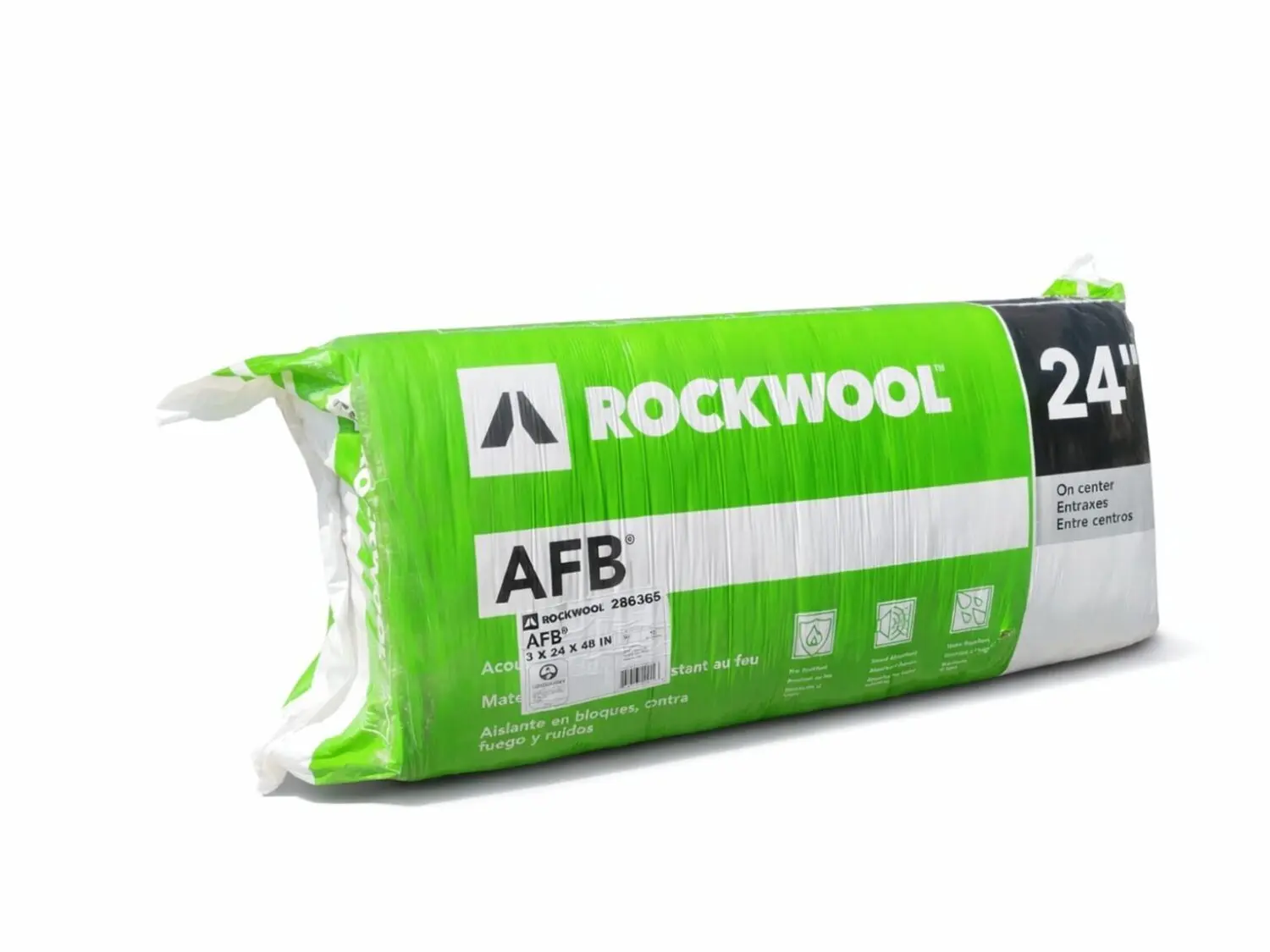 Inicio | Aislantes Térmicos para la eficiencia térmica y ahorro de energía 12 Placa lana mineral ROCKWOOL AFB Paquete 12 piezas