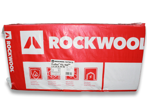 Placa lana mineral ROCKWOOL FSL 960 Paquete 6 piezas